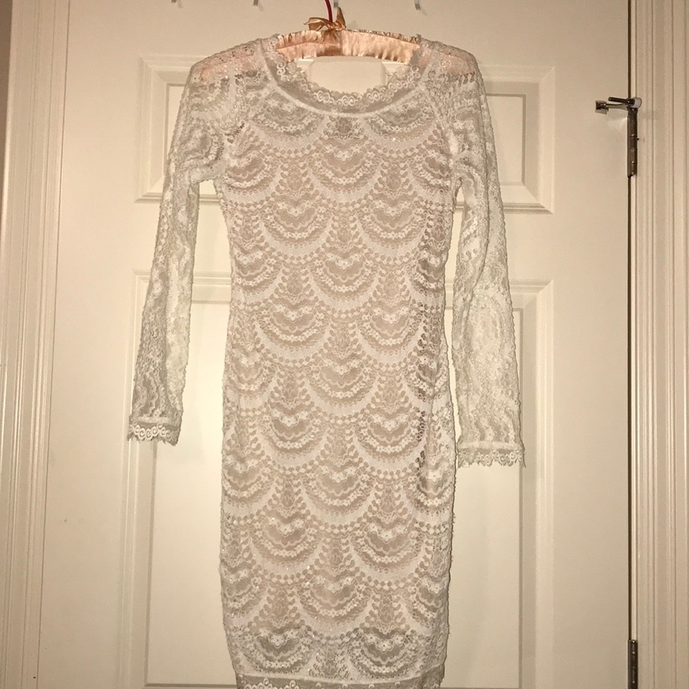 Ivory Lace Dress